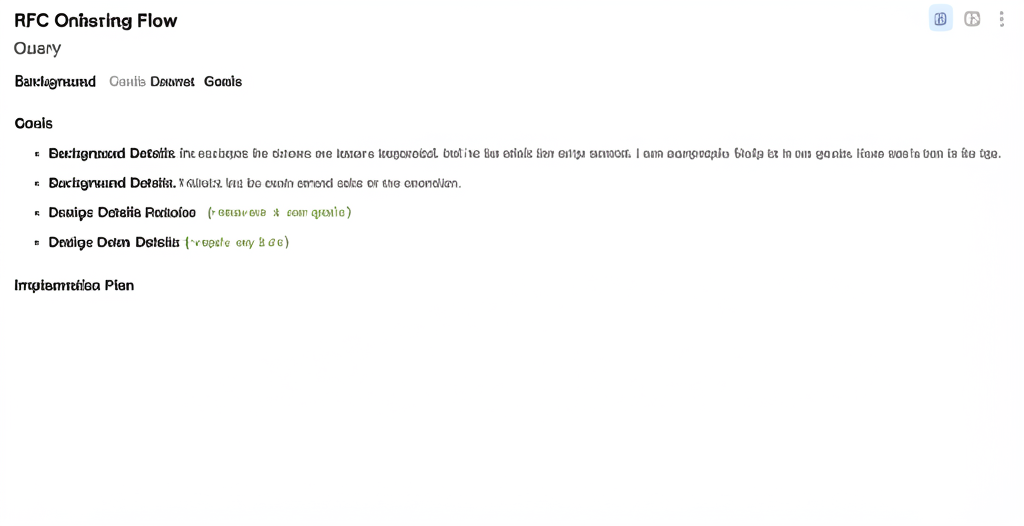 RFC Document Example